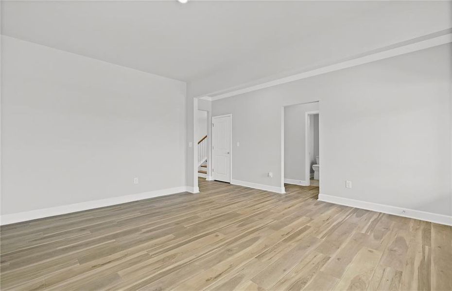 Spacious, unfurnished interior of a new home in Anderson Point Estates, McDonough (Image 18). Spacious, unfurnished interior of a new home in Anderson Point Estates, McDonough (Image 18).