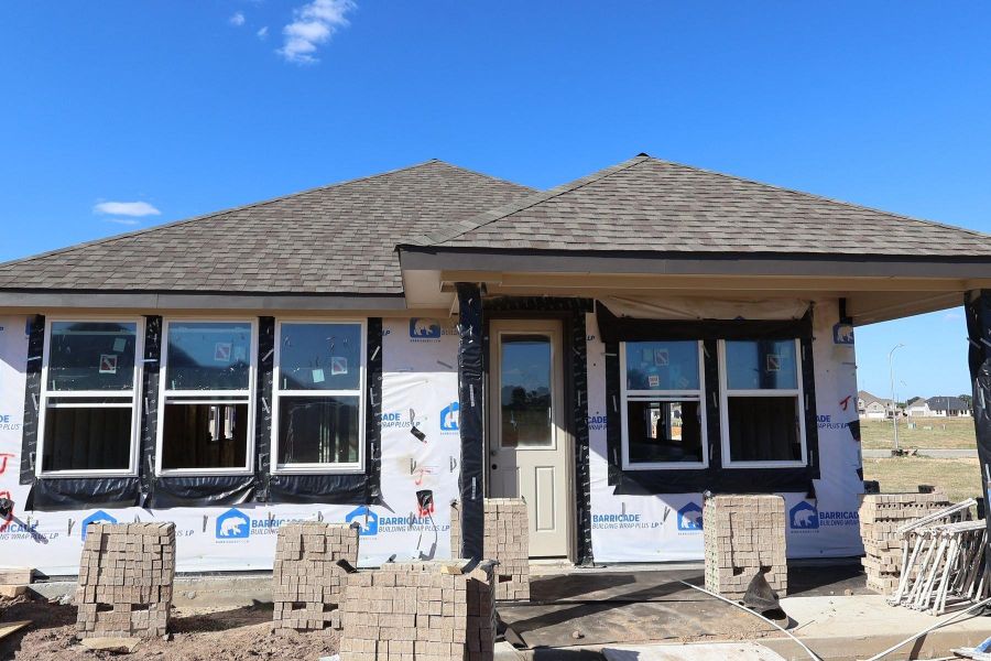 Backyard with covered patio - still under construction! Backyard with covered patio - still under construction!