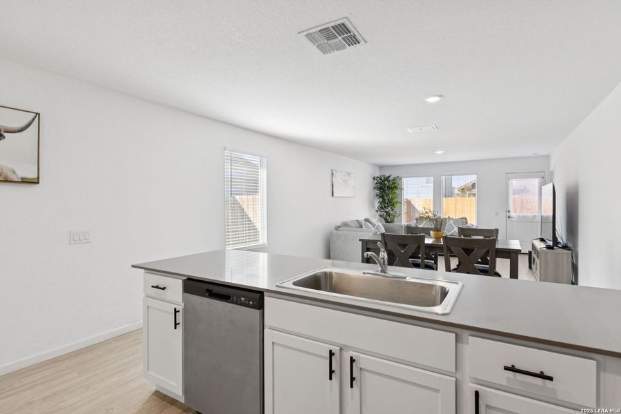 Furnished interior view inside a new home in Somerset Meadows, San Antonio (Image 20).