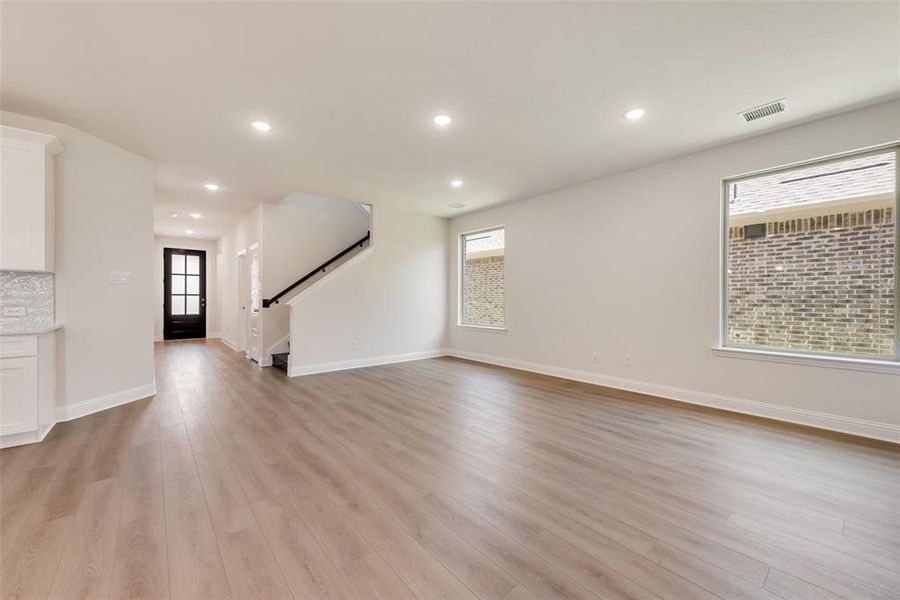 Spacious, unfurnished interior of a new home in Arbors at Legacy Hills, Celina (Image 11). Spacious, unfurnished interior of a new home in Arbors at Legacy Hills, Celina (Image 11).