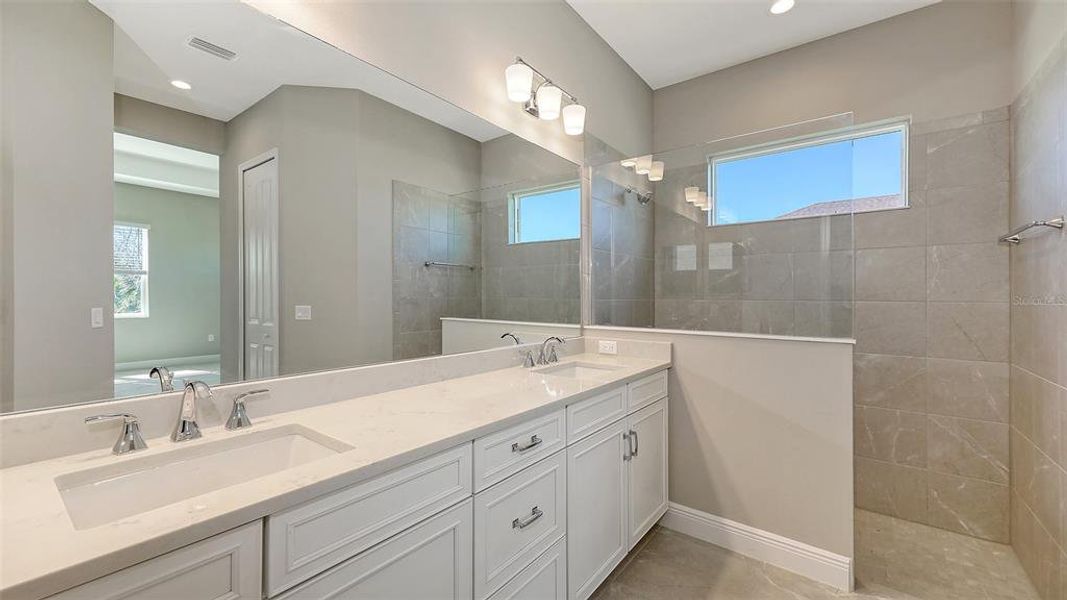 Furnished interior view inside a new home in Wildleaf, Parrish (Image 17). Furnished interior view inside a new home in Wildleaf, Parrish (Image 17).