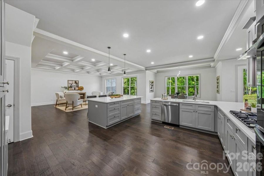 Furnished interior view inside a new home in , Waxhaw (Image 14).