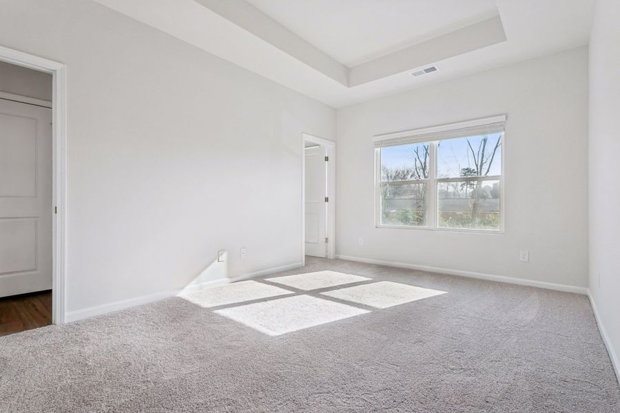 Spacious, unfurnished interior of a new home in Lakeview Village, Charlotte (Image 13). Spacious, unfurnished interior of a new home in Lakeview Village, Charlotte (Image 13).
