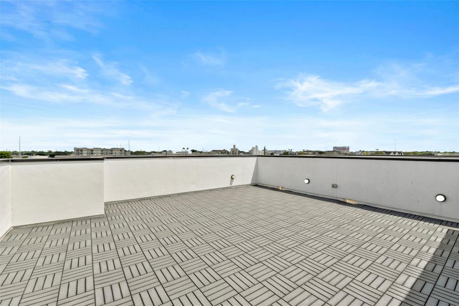 Exterior details and patio area of a home in , Houston (Image 27). Exterior details and patio area of a home in , Houston (Image 27).
