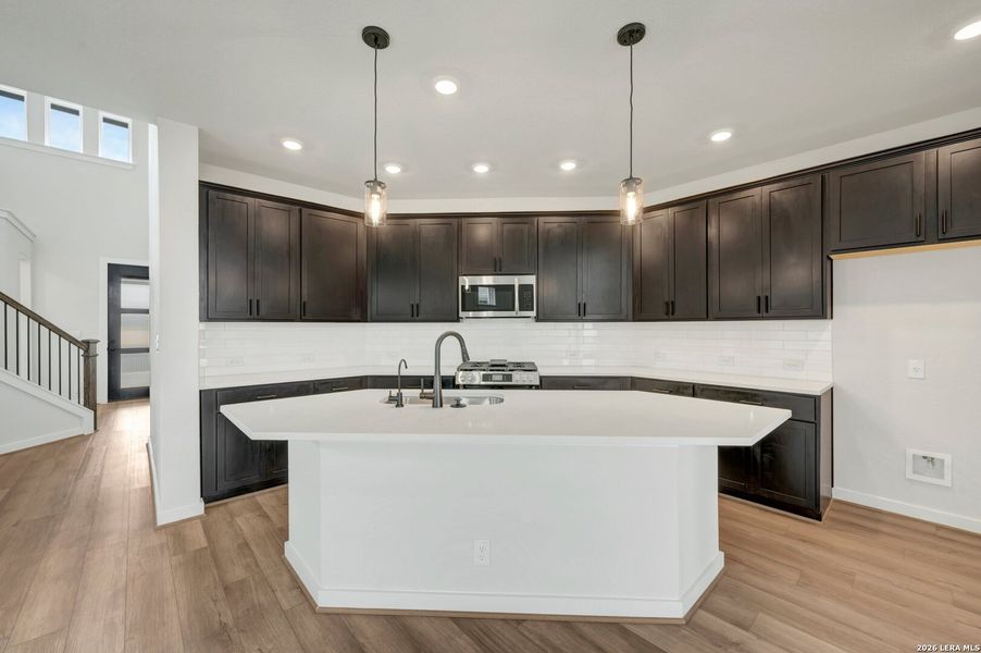 Furnished interior view inside a new home in Mayfair - Select Garden Series, New Braunfels (Image 7).