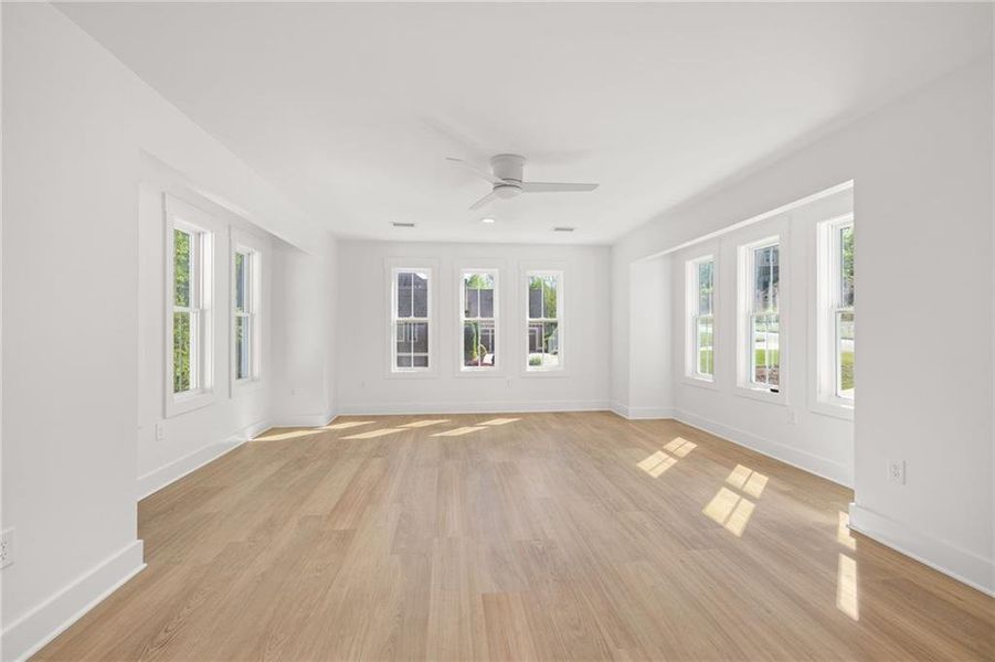 Spacious, unfurnished interior of a new home in , Flowery Branch (Image 41).