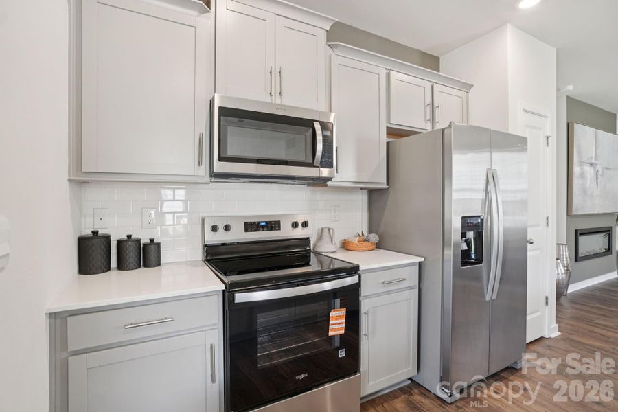 Photos are representative - model home