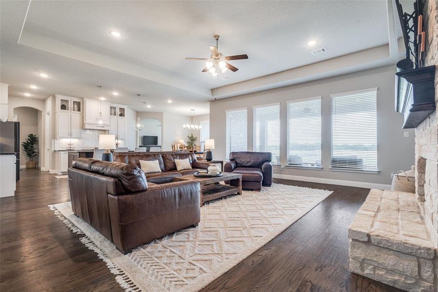 Furnished interior view inside a new home in , New Fairview (Image 27).