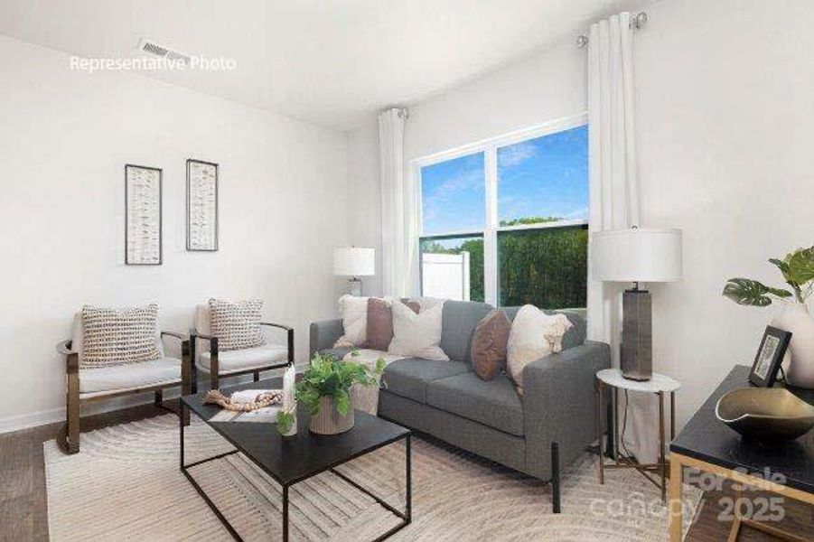 Furnished interior view inside a new home in Fergus Crossing, York (Image 10). Furnished interior view inside a new home in Fergus Crossing, York (Image 10).