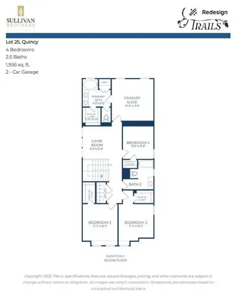 2D floor plan layout of this home in , Houston, TX (Image 2). 2D floor plan layout of this home in , Houston, TX (Image 2).