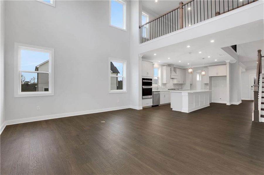 Spacious, unfurnished interior of a new home in Acacia, Cumming (Image 23). Spacious, unfurnished interior of a new home in Acacia, Cumming (Image 23).