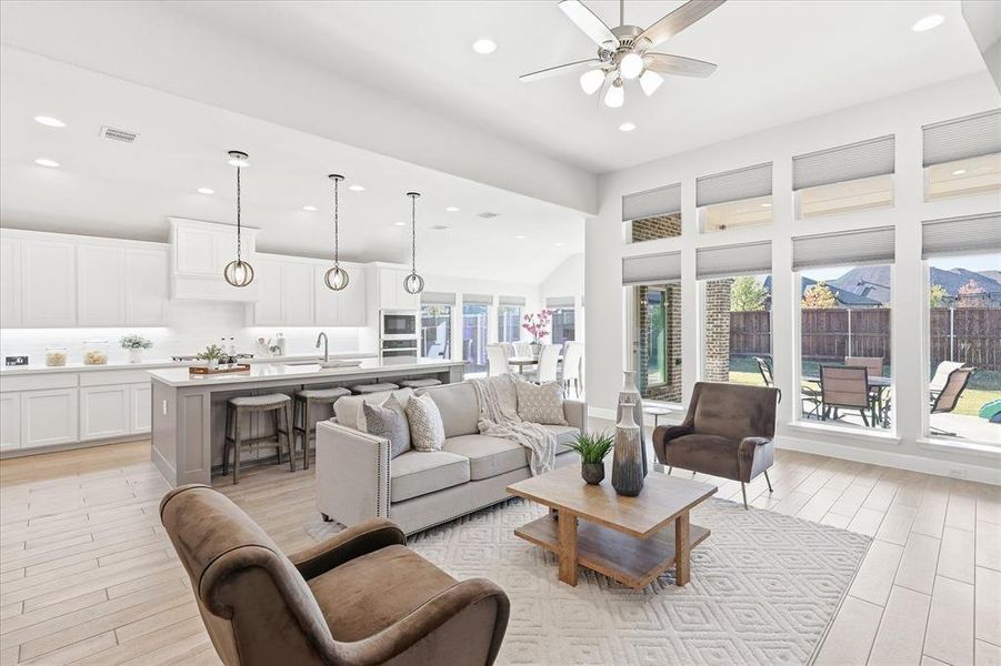 Furnished interior view inside a new home in Watercress 65', Haslet (Image 19). Furnished interior view inside a new home in Watercress 65', Haslet (Image 19).