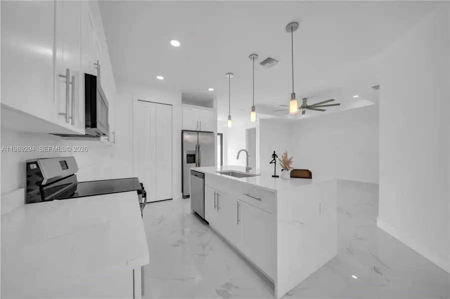 Furnished interior view inside a new home in , Lehigh Acres (Image 9).