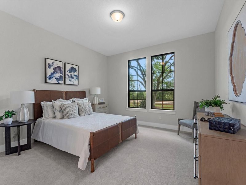 Furnished interior view inside a new home in , Fulshear (Image 33).