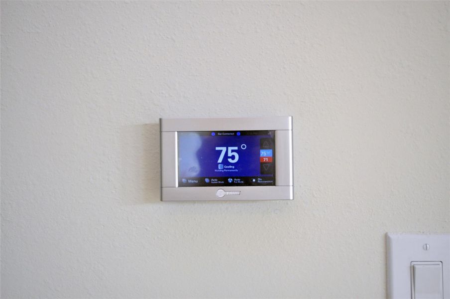Smart thermostat.
