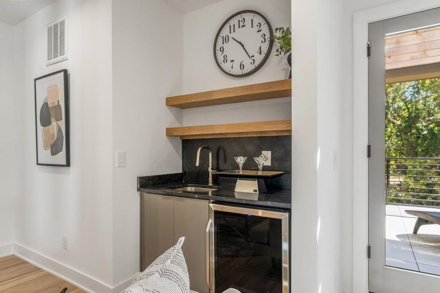 Furnished interior view inside a new home in Freedom Townhomes, Atlanta (Image 14).