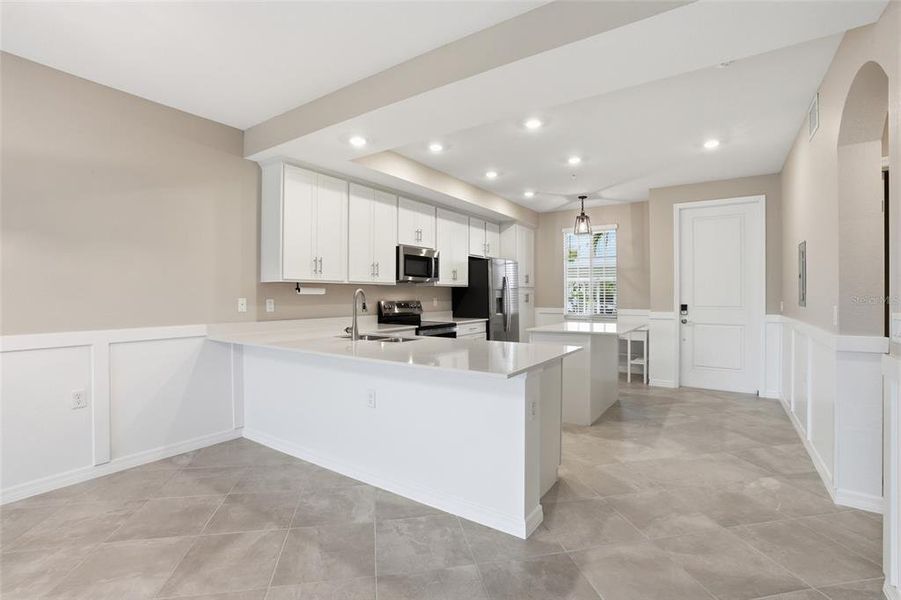 Furnished interior view inside a new home in , Punta Gorda (Image 14).
