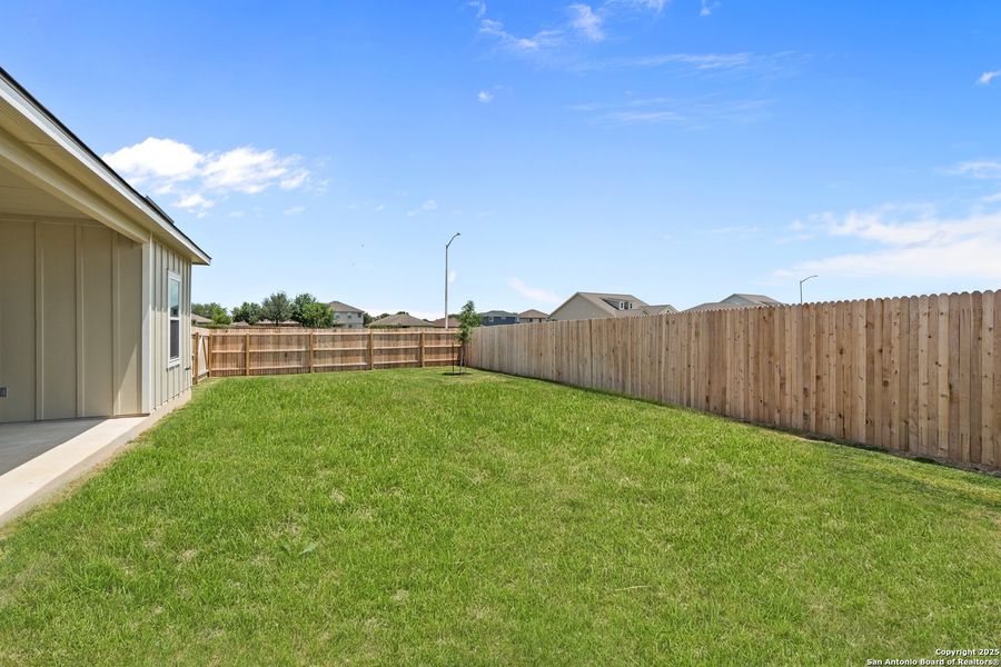 Front exterior of a new home in Weltner Farms 50’s, New Braunfels, TX, highlighting curb appeal (Image 18). Front exterior of a new home in Weltner Farms 50’s, New Braunfels, TX, highlighting curb appeal (Image 18).