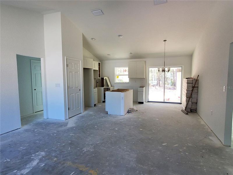 In-progress construction of a new home in , Ocklawaha, FL (Image 6).