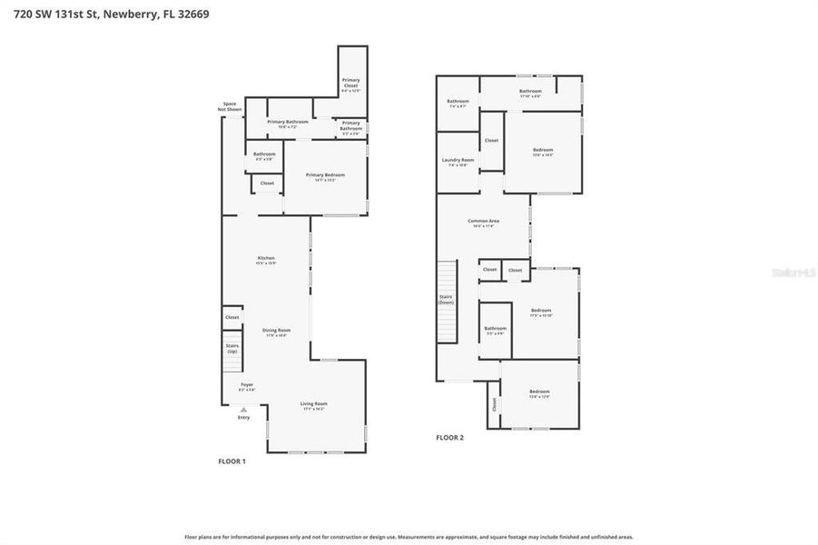 2D floor plan layout of this home in , Newberry, FL (Image 5).