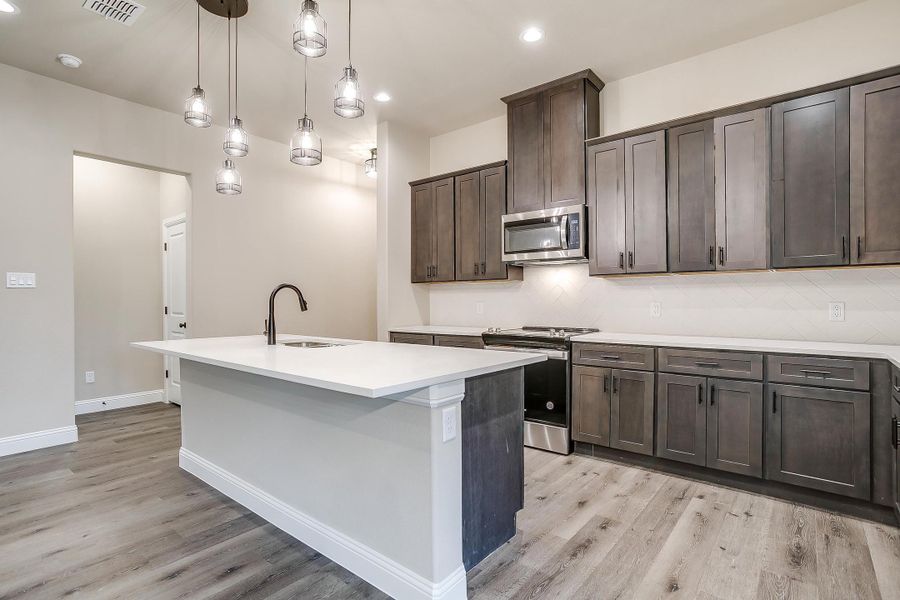 Representative furnished interior of a home built from the The Concho by Trinity Classic Homes in Zion Trails, Poolville (Image 5). Representative furnished interior of a home built from the The Concho by Trinity Classic Homes in Zion Trails, Poolville (Image 5).
