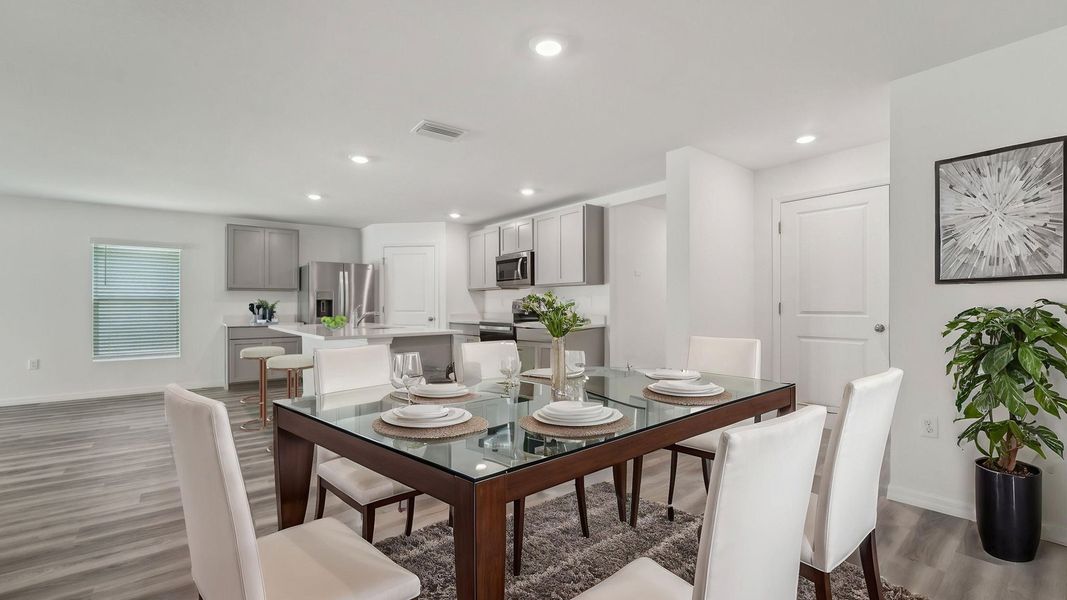Representative furnished interior of a home built from the Lakeside by D.R. Horton in Abbott Park, Zephyrhills (Image 4). Representative furnished interior of a home built from the Lakeside by D.R. Horton in Abbott Park, Zephyrhills (Image 4).