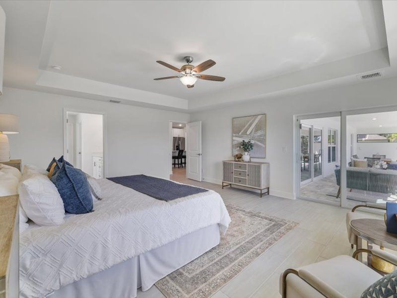 Representative furnished interior of a home built from the The Paradise Cove II by Sunlife Homes LLC in Cape Coral, Cape Coral (Image 29).