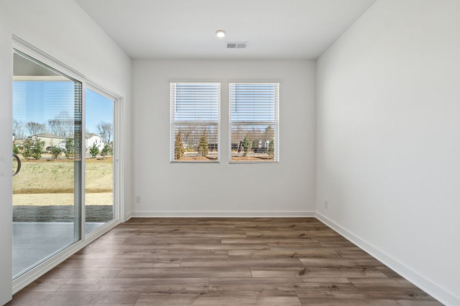 A room with windows. A room with windows.