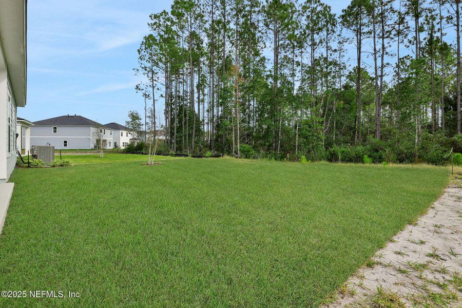 Exterior details and patio area of a home in Brook Forest, St. Augustine (Image 24).