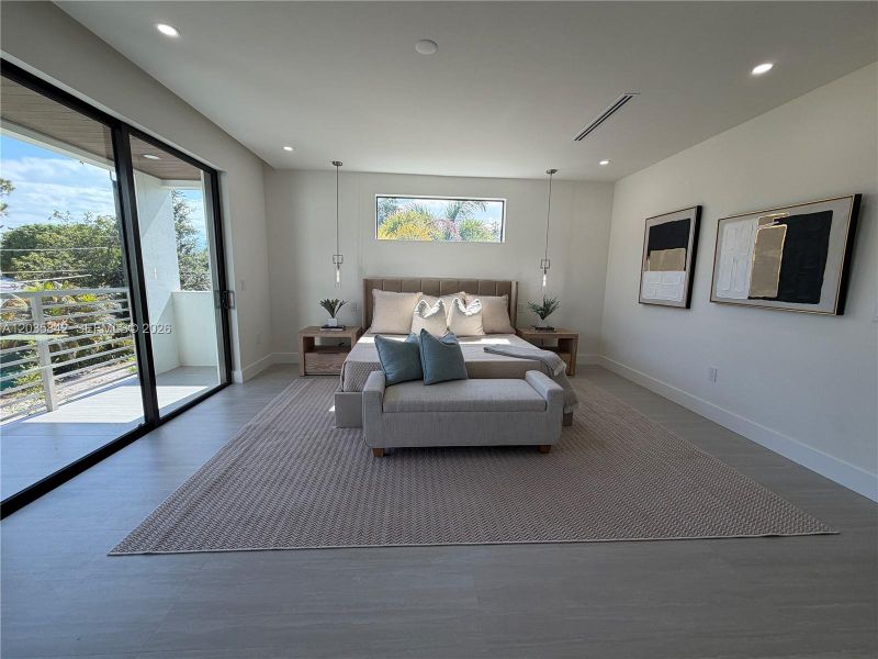 Furnished interior view inside a new home in , Fort Lauderdale (Image 34). Furnished interior view inside a new home in , Fort Lauderdale (Image 34).