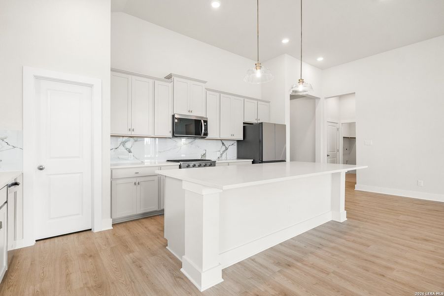 Furnished interior view inside a new home in Westridge, San Antonio (Image 18).