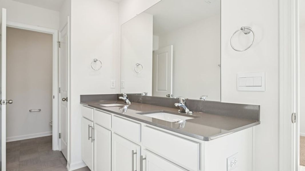 Furnished interior view inside a new home in Chapel Townes, Raleigh (Image 10).