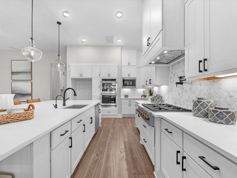 Furnished interior view inside a new home in , Fulshear (Image 9).