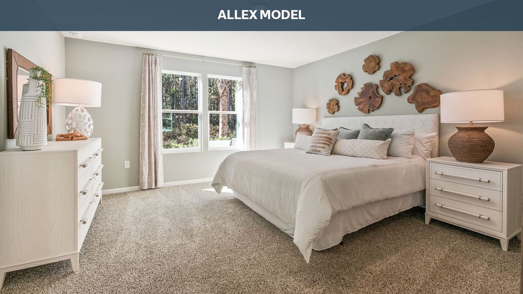 Representative furnished interior of a home built from the Allex by D.R. Horton in Diamond Springs, Jacksonville (Image 16).