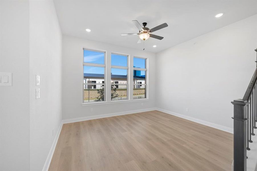 Spacious, unfurnished interior of a new home in Hillside at Las Colinas, Irving (Image 28). Spacious, unfurnished interior of a new home in Hillside at Las Colinas, Irving (Image 28).
