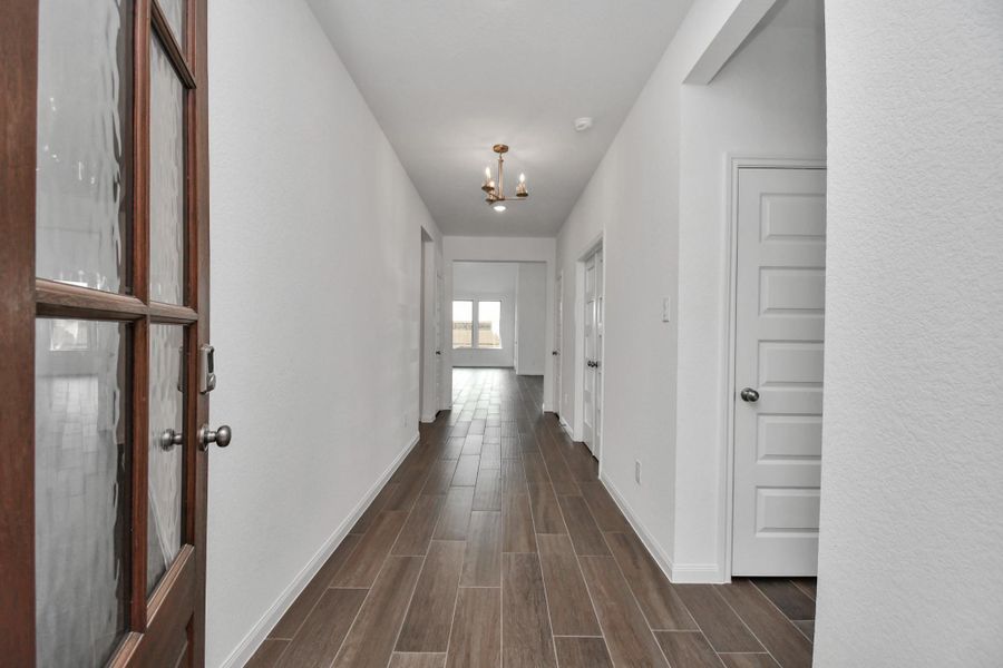 Spacious, unfurnished interior of a new home in 50' Traditional Homes at Elyson, Katy (Image 16).
