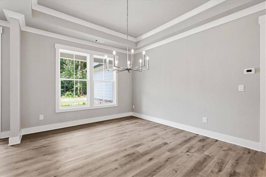 Spacious, unfurnished interior of a new home in , Statham (Image 24).