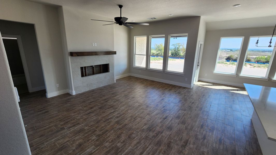 Spacious, unfurnished interior of a new home in Stagecoach Crossing, Bridgeport (Image 8). Spacious, unfurnished interior of a new home in Stagecoach Crossing, Bridgeport (Image 8).