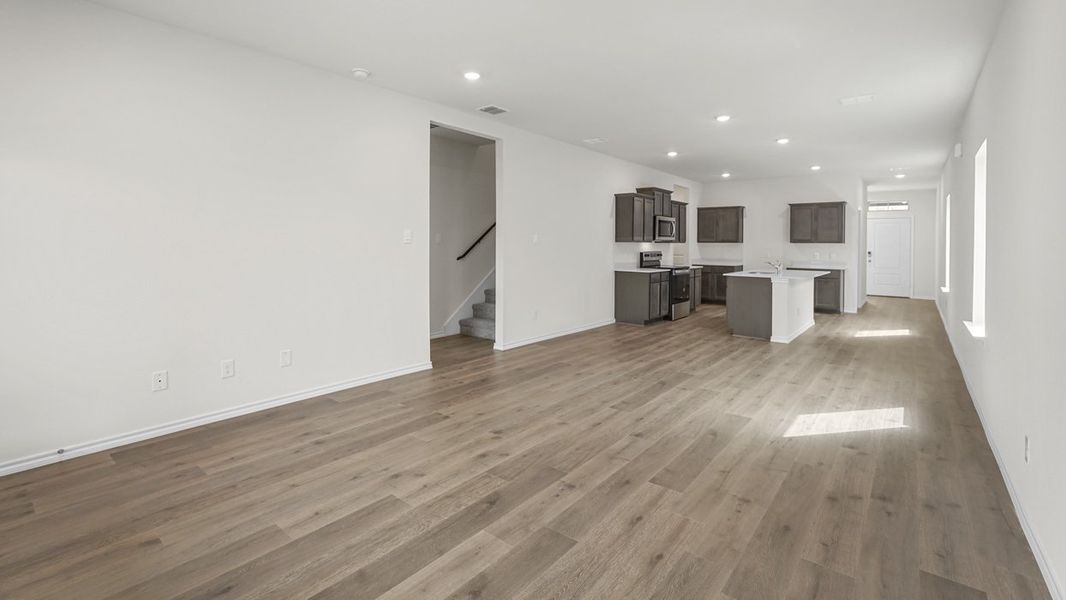 Representative unfurnished interior of a home built from the Jasmine by D.R. Horton in Wildwood, Royse City (Image 8).