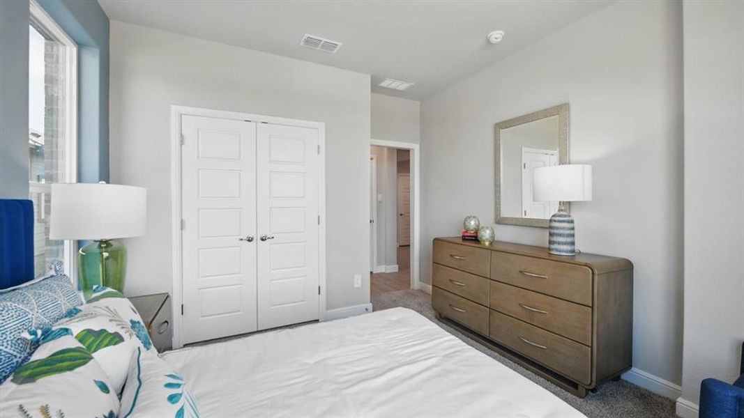 Furnished interior view inside a new home in Rock Creek Ranch, Fort Worth (Image 5). Furnished interior view inside a new home in Rock Creek Ranch, Fort Worth (Image 5).