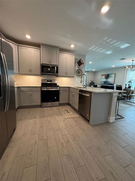 Furnished interior view inside a new home in , Punta Gorda (Image 22).