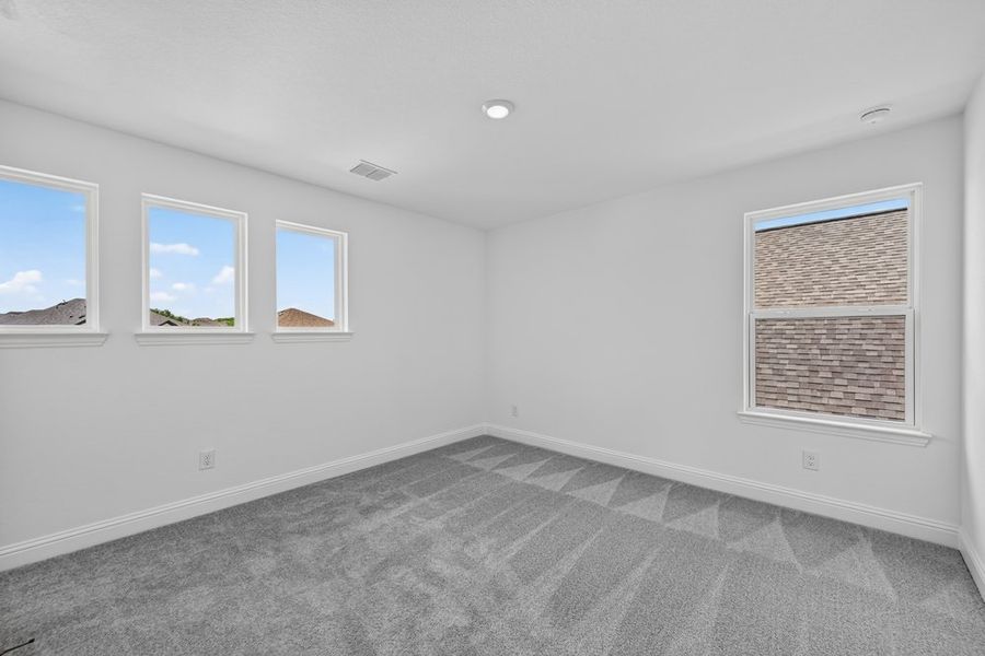 Spacious, unfurnished interior of a new home in Highland Lakes, McKinney (Image 17). Spacious, unfurnished interior of a new home in Highland Lakes, McKinney (Image 17).