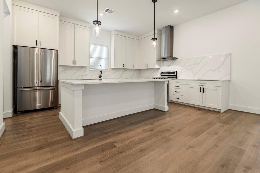 Furnished interior view inside a new home in Hallimore Ranch, Rosenberg (Image 13).