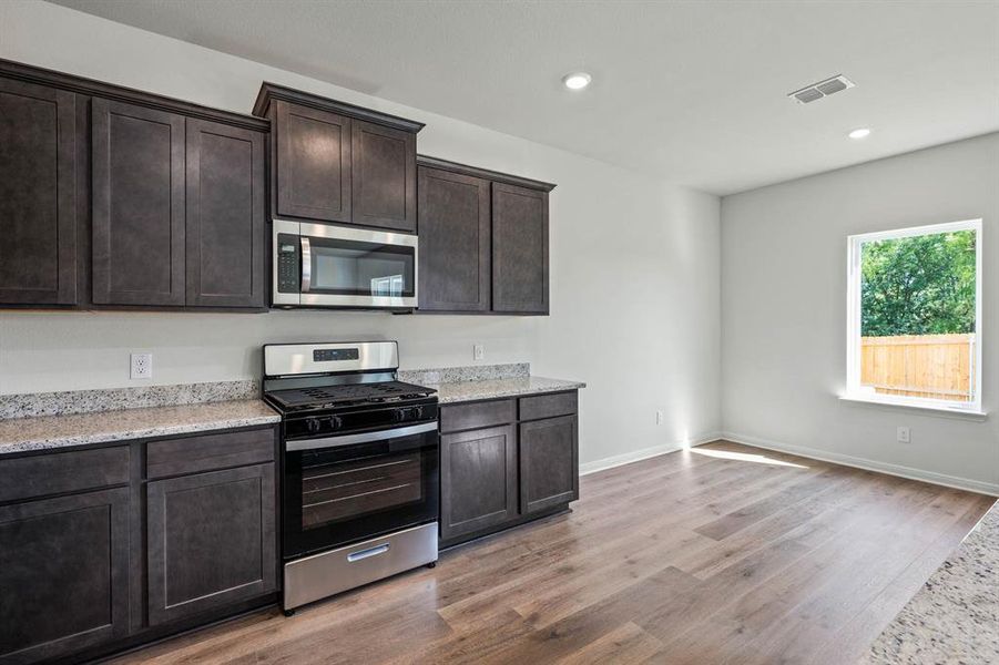 Furnished interior view inside a new home in Big Sky Estates, Ponder (Image 5).