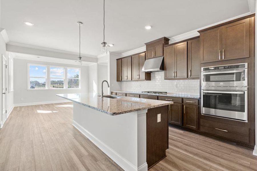 Furnished interior view inside a new home in Reserve at Hickory Walk, Kennesaw (Image 9). Furnished interior view inside a new home in Reserve at Hickory Walk, Kennesaw (Image 9).
