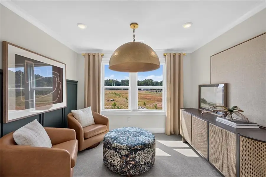 Furnished interior view inside a new home in Amherst, McDonough (Image 27).