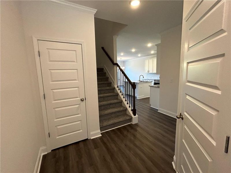 Furnished interior view inside a new home in Somerset at Riverbrook, Gainesville (Image 5).
