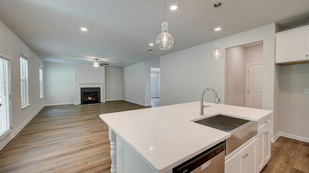 Furnished interior view inside a new home in Hamilton Lakes, Lawrenceville (Image 17).