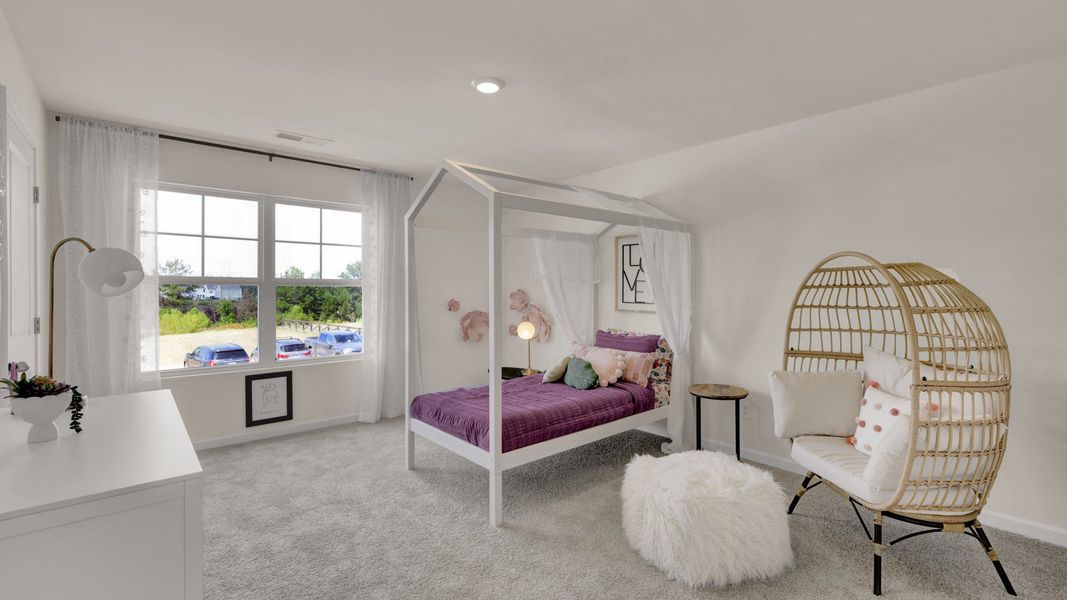 Furnished interior view inside a new home in Fox Hollow, Dalton (Image 30).