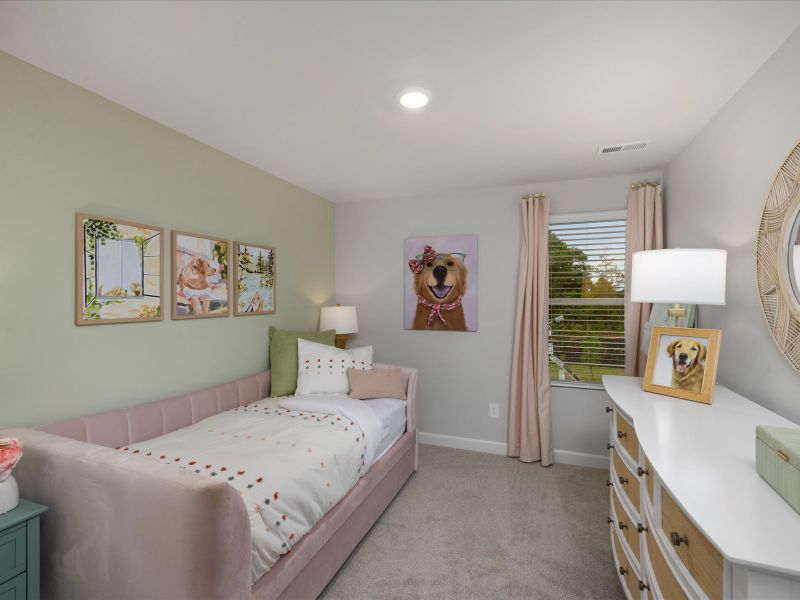 Furnished interior view inside a new home in Valentine Townes, Greer (Image 12).